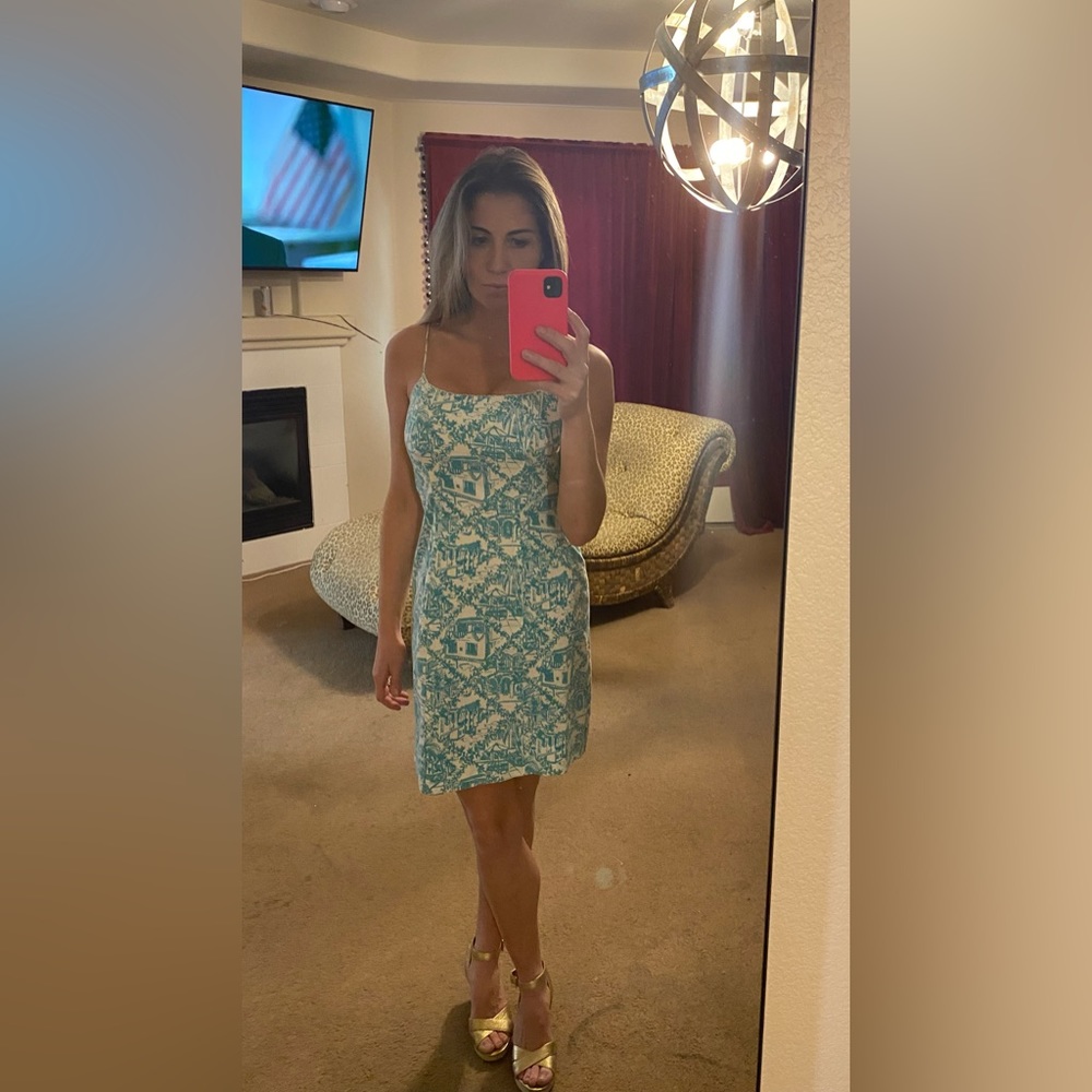 Vintage size 2 Lilly Pulitzer A-line summer dress